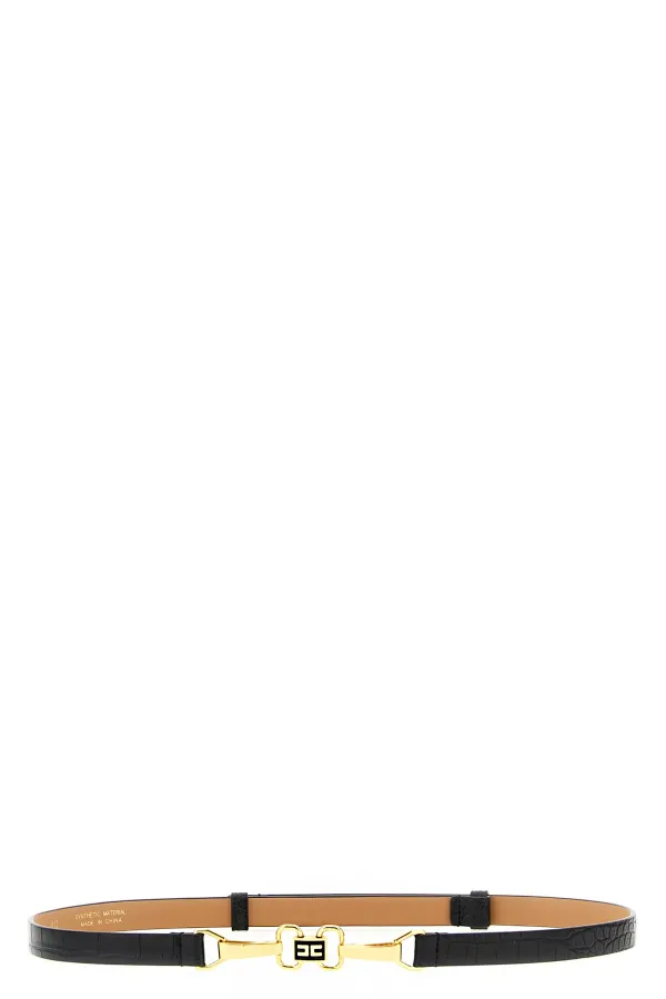 Logo Buckle Belt - 44 IT