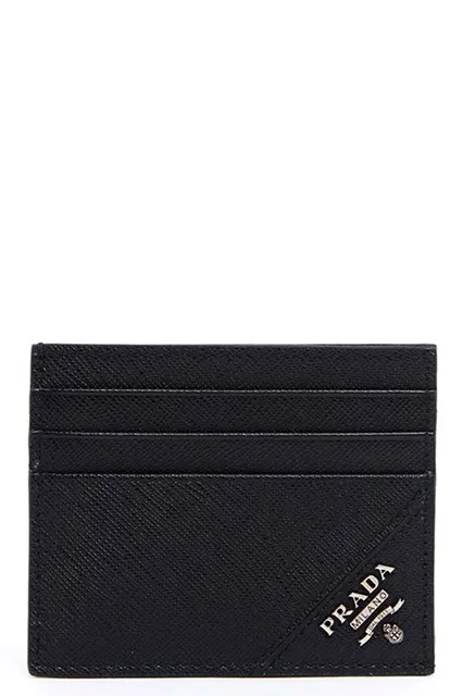 Logo card holder - Black