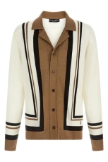 Logo embroidery cardigan Multicolor Size 52