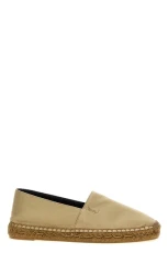 Logo embroidery espadrilles Beige Size