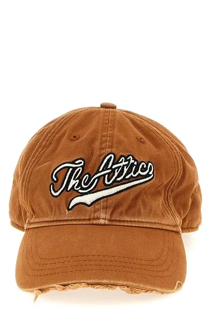 Logo embroidery hat - Brown