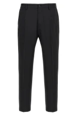 Logo Embroidery Pants Size 54 IT