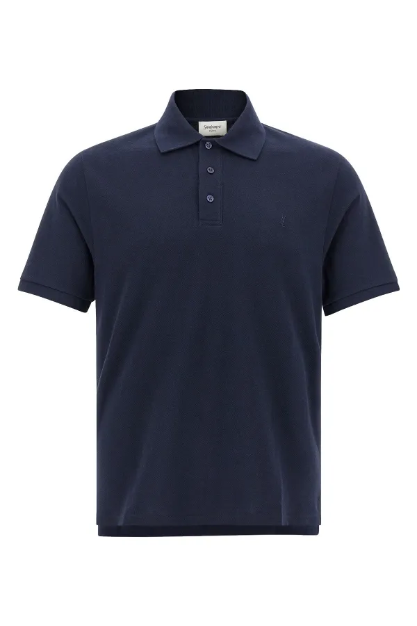 Logo Embroidery Polo Shirt - L