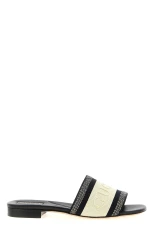 Logo Embroidery Sandals Size 365 IT