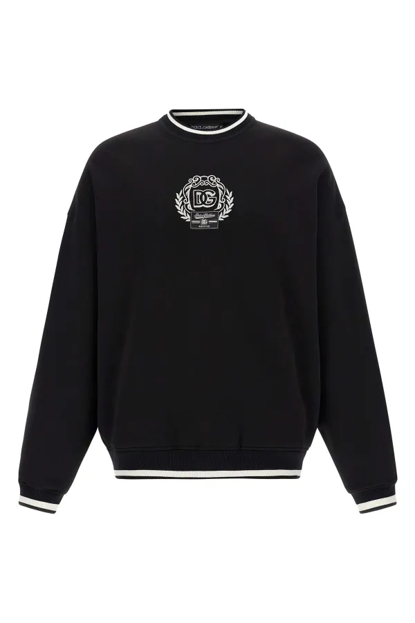 Logo Embroidery Sweatshirt - M