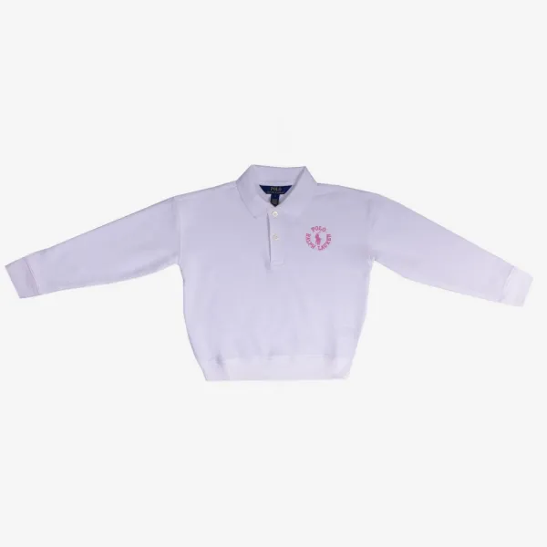 Logo French Terry Polo Sweatshirt