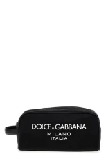 Logo make-up bag Black Size U