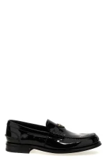 Logo Patent Leather Loafer Logo Patent Leather Loafer
