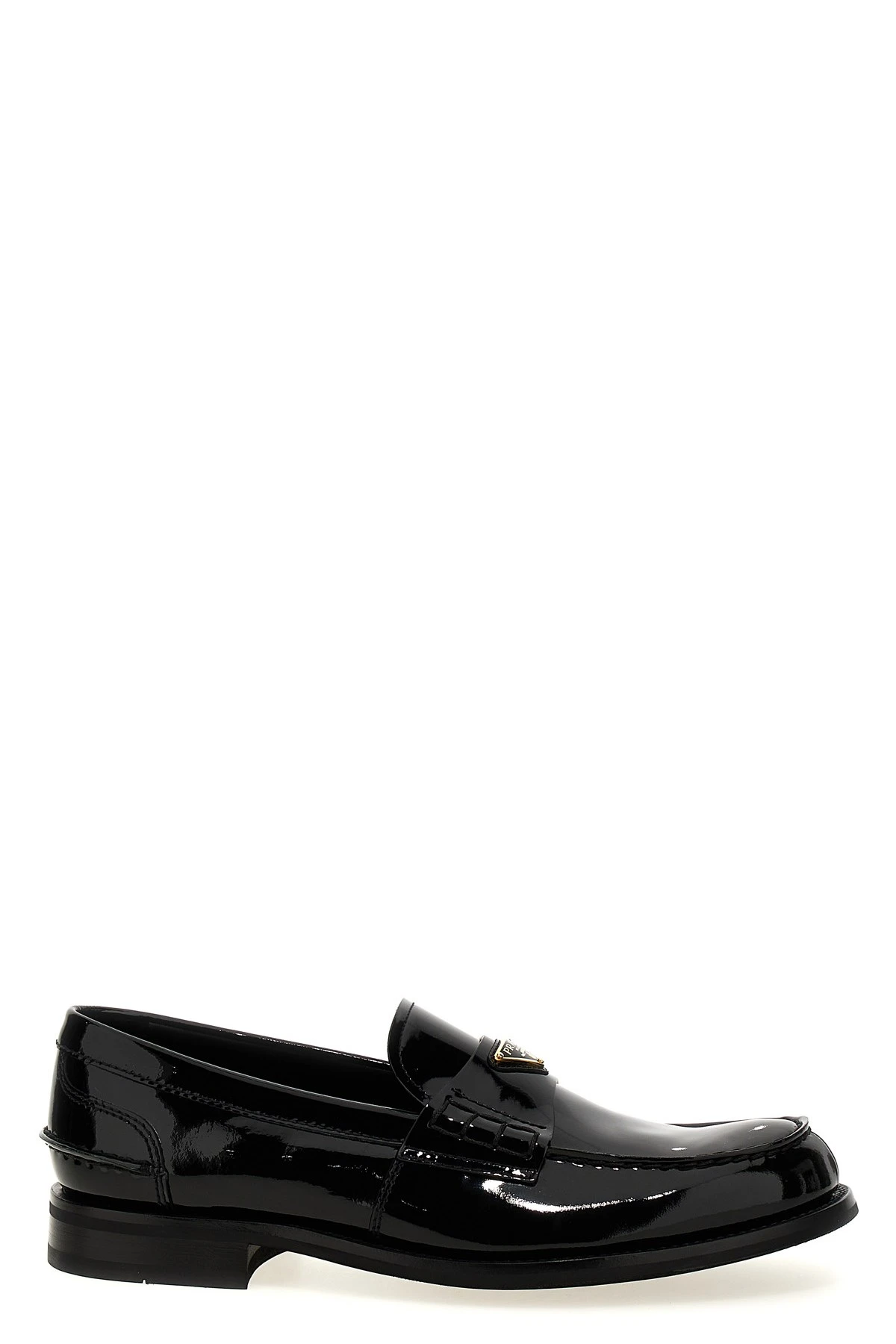 Logo Patent Leather Loafer