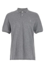 Logo piqu? polo shirt Gray Size