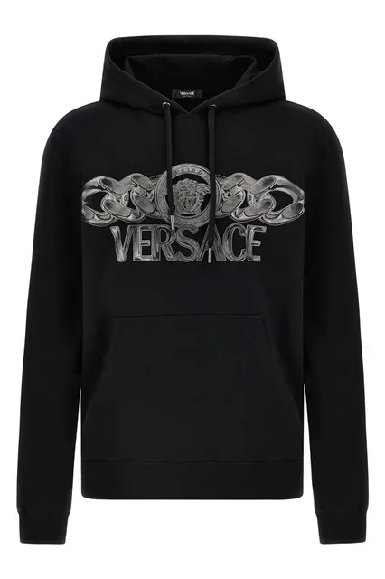 Logo print sweatshirt - Black