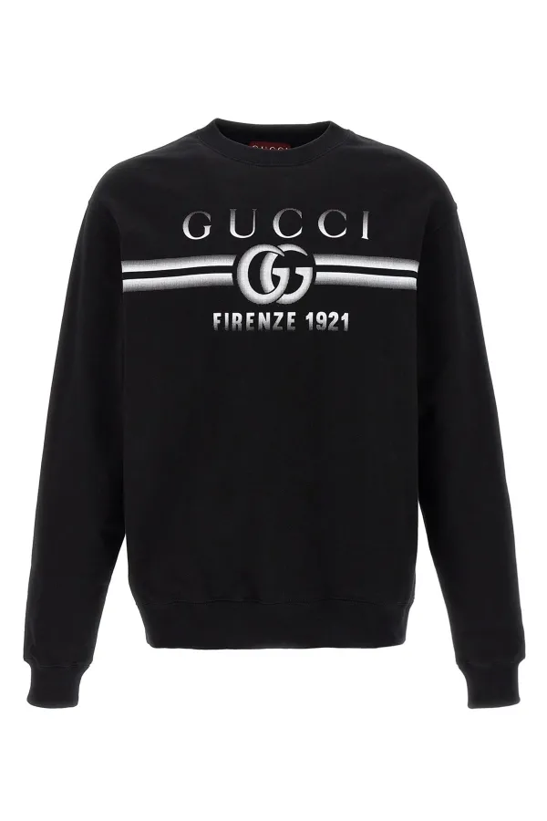 Logo Print Sweatshirt - M