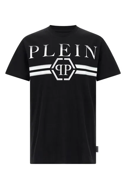 Logo print T-shirt - Black
