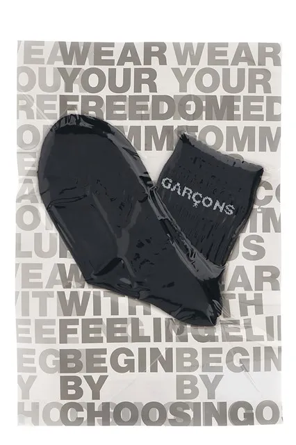 Logo socks - White/Black