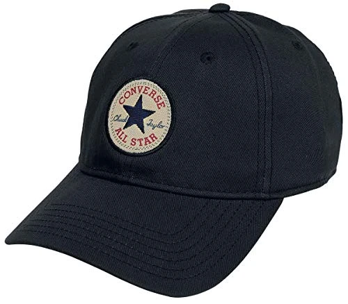 Logo Strapback Cap Black