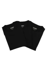 Logo t-shirt pack of Black Size