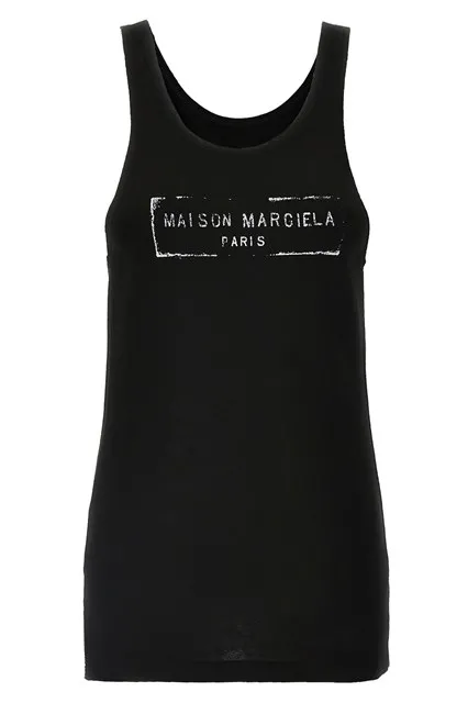 Logo tank top - Black