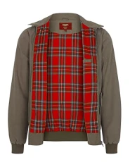 London Harrington Bomber Jacket Combat Green Size S London Harrington Bomber Jacket Combat Green Size S