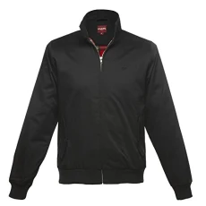 London Men's Black Harrington 60S Retro Bomber Jacket (M) London Men's Black Harrington 60S Retro Bomber Jacket (M)