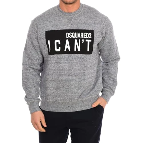 Long Sleeve Crew Neck Sweatshirt S74GU0529-S25463 Man, grey, S