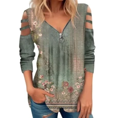 Long Sleeve T Shirts Women Off Shoulder Tops Womens White Shirt Christmas Blouses Pink Tunic Polo Neck Jumpers Navy Sweatshirt Women Plus Size Evening Tops(Green,M)