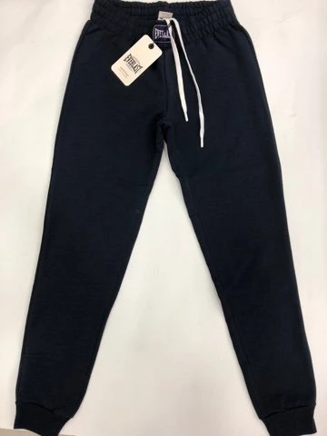 LONG TROUSERS WITH LIGHT COTTON, navy blue, S,