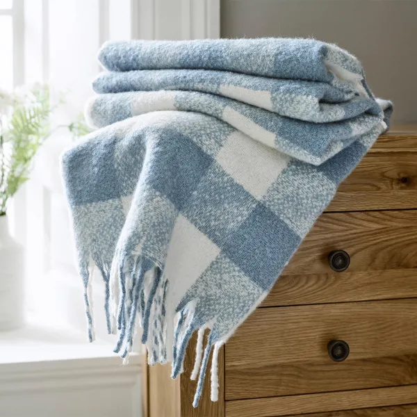 Longmorn Throw 130x160cm Powder Blue
