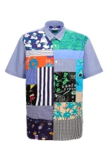 Lousy Livin Patchwork Shirt Size