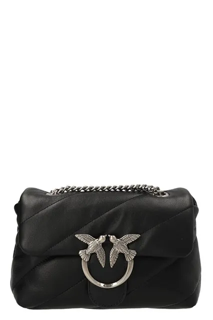 Love Mini Puff crossbody bag - Black