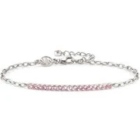 Lovelight Silver + Pink Bracelet