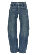low rise jeans Blue Size