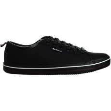 Lowell Low Lace-Up Black Synthetic Mens Plimsolls BEN3287_014_BLK Lowell Low Lace-Up Black Synthetic Mens Plimsolls BEN3287_014_BLK
