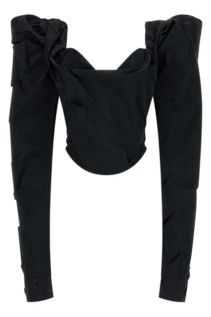 LS Sunday Corset top - Black