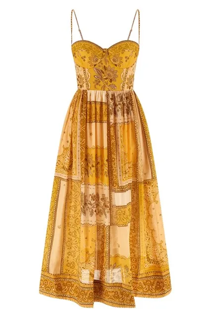 Lucky Corset dress - Yellow