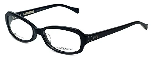 Lucky Women's Savannah Eyeglasses, Black Af, 55/17/135