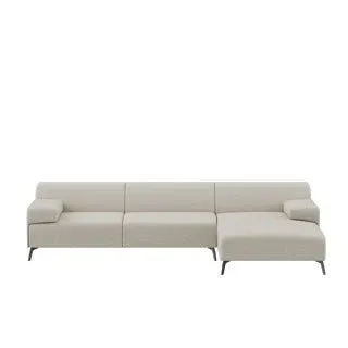 LUGANO corner sofa R Sofa Philo fabric Cream