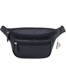 Luis Women's Unisex Bum Bag Made of Cowhide Leather, Small, Medium, with Zip, Belt Bag, Everyday Life, Going Out, Travel, Ocean, Standard Size, Belt Bag Luis Women's Unisex Bum Bag Made of Cowhide Leather, Small, Medium, with Zip, Belt Bag, Everyday Life, Going Out, Travel, Ocean, Standard Size, Belt Bag