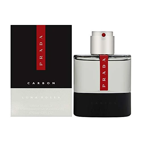 Luna Rossa Carbon Eau de Toilette Spray For Him, 50 ml