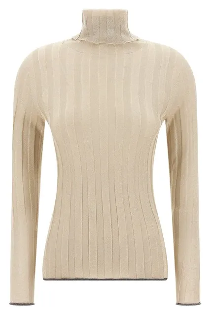 Lurex sweater - Gold