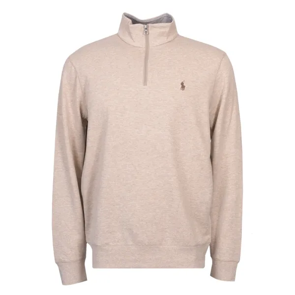 Luxury Jersey Half Zip Sweatshirt