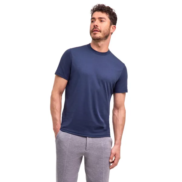 Lyocell Balance Men T-Shirt - Blue