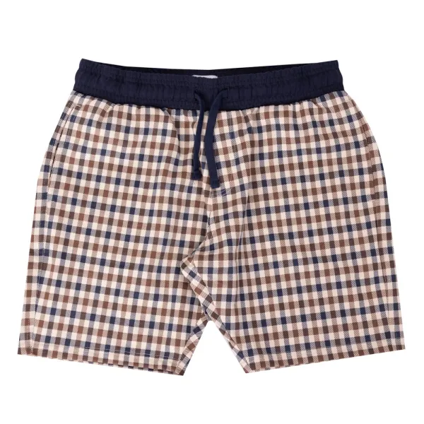 Macro Club Check Shorts
