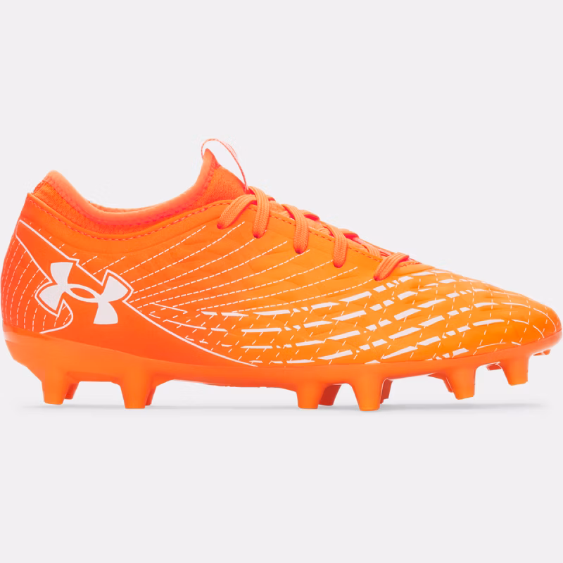 Magnetico Select FG Jr Boys Soccer Cleats Blaze Orange / Squad Orange / White 55