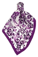 Maiolica Print Scarf Size U