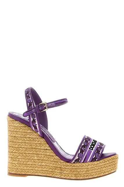 Maiolica wedges - Purple