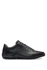 Male Saturn_Lowp_lux4 A_N Sneaker Black 8 UK Male Saturn_Lowp_lux4 A_N Sneaker Black 8 UK