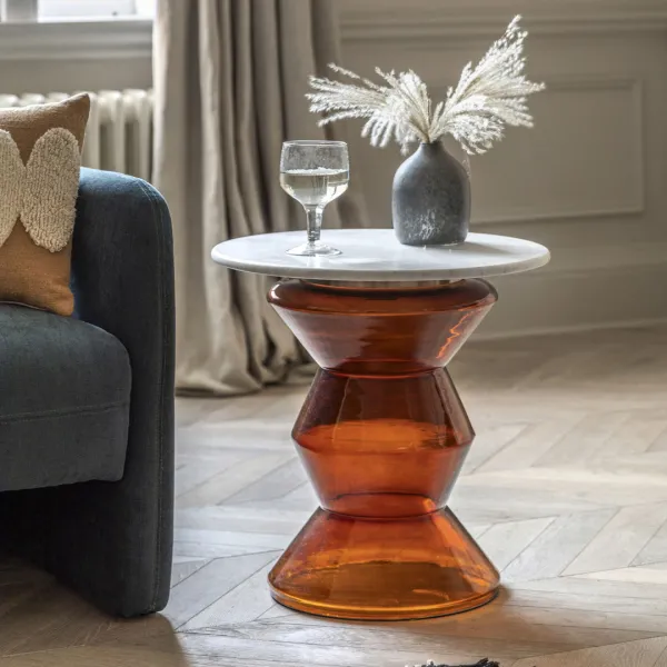 Manot Side Table Orange