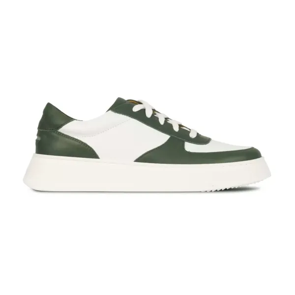 Marais Forest Womens Trainers, Womens / UK / Leather / Green