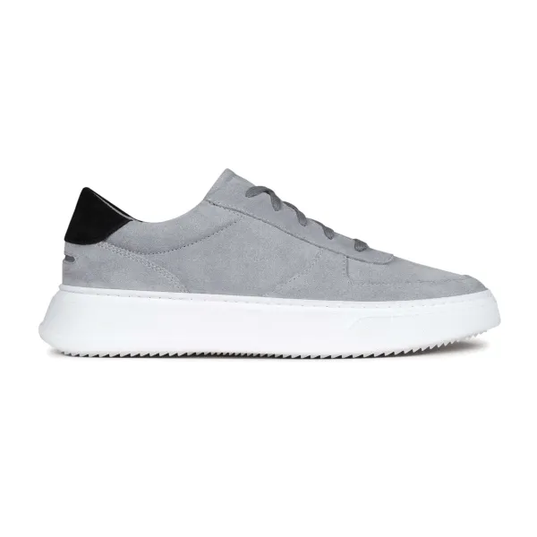 Marais Suede Grey / Black Trainers, Mens / UK / Suede / Grey