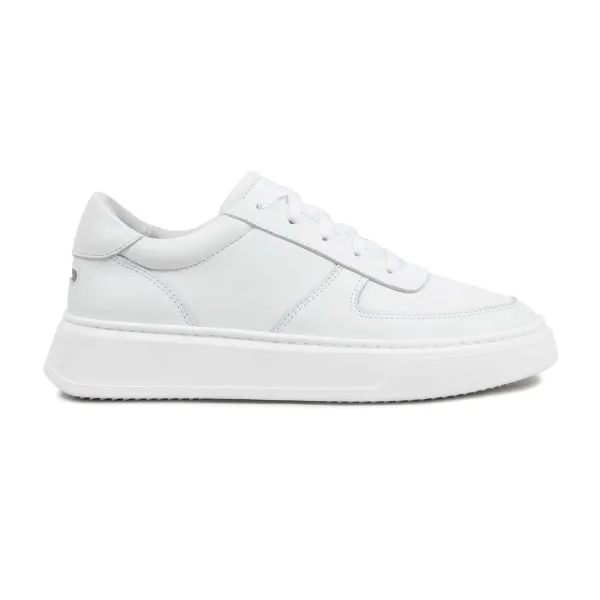 Marais White Trainers, Mens / UK / Leather / White